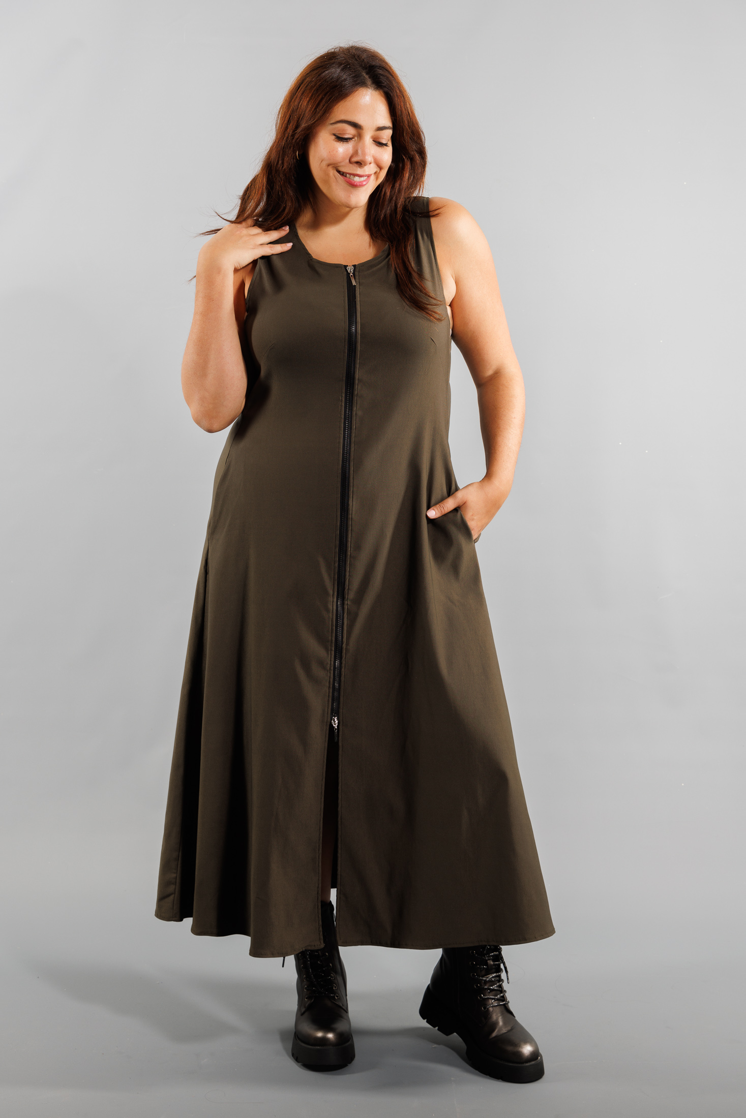 Robe décontractée et tendance grande taille