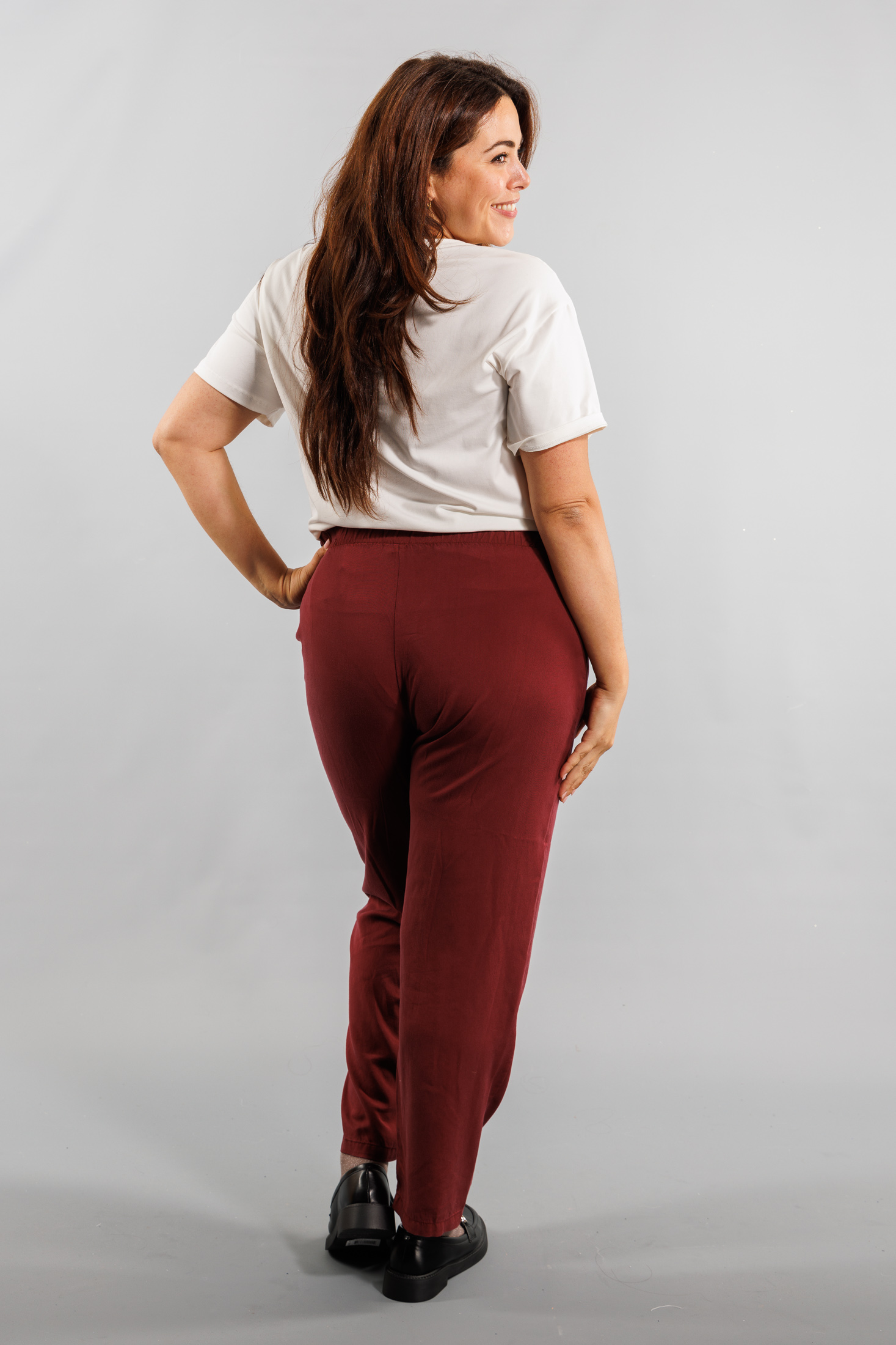 Pantalon en Tencel Grande taille